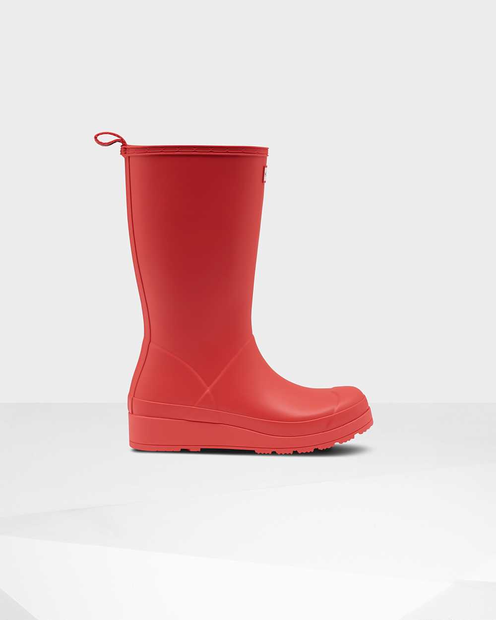 Botas De Agua Mujer - Hunter Original Play Tall Mid-Calf Rojas - VEKMRX-170 - Rojas